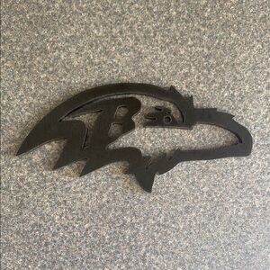 Baltimore Ravens Black Wall Art Decor